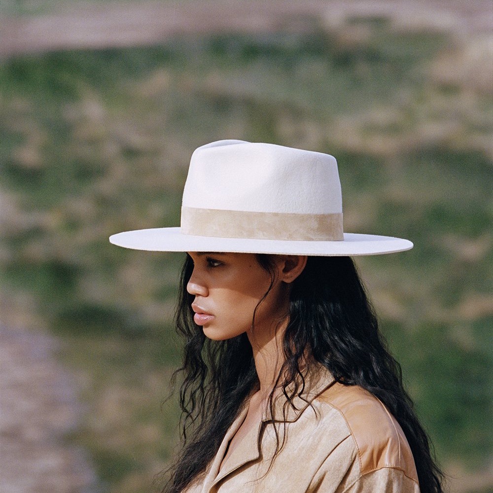 Lack Of Color The Mirage Hat - Ivory